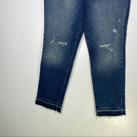 High Rise Straight Denim Sz 12 NWT - Picture 4 of 9